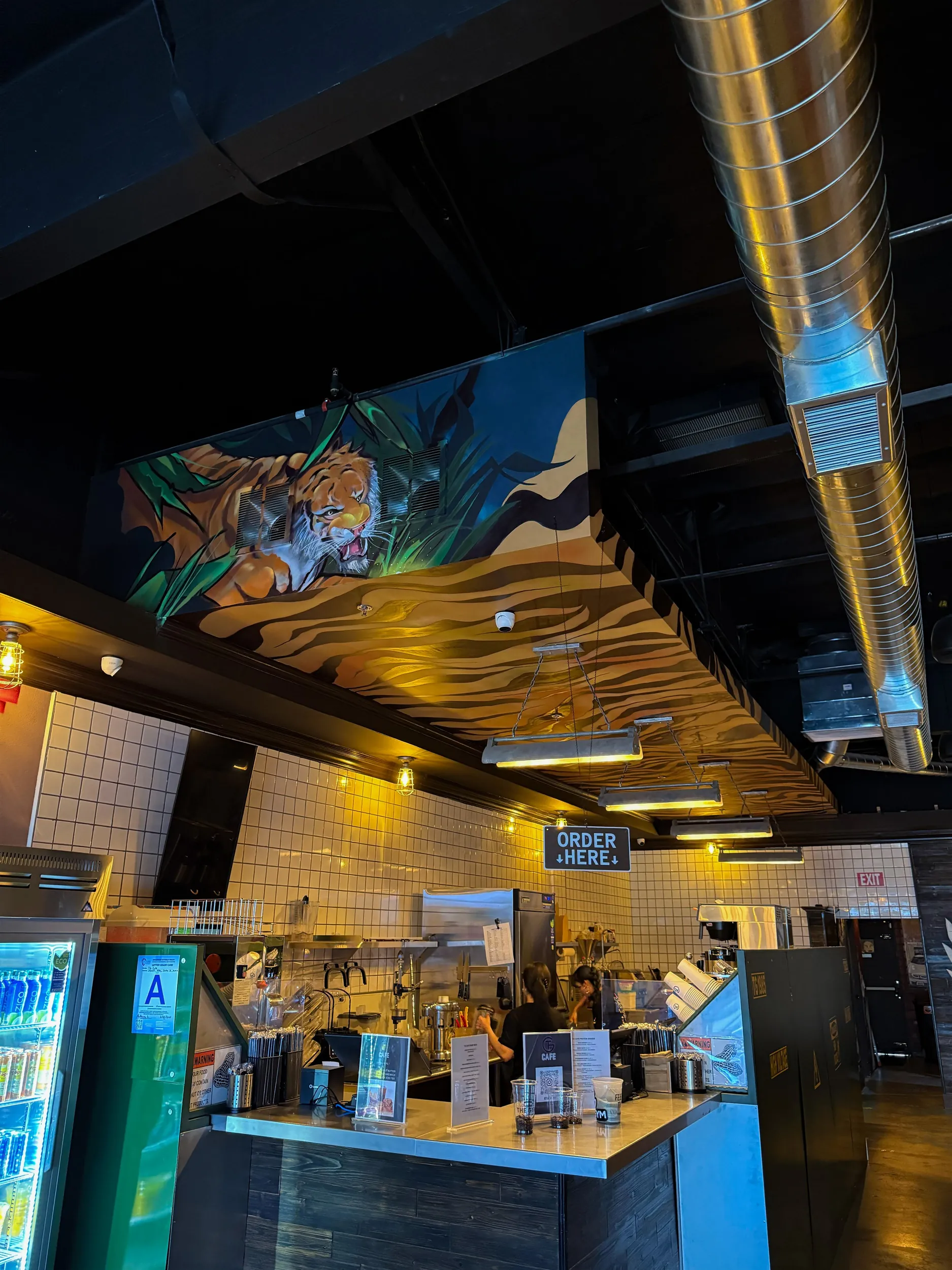 Coffee Shop Ceiling
