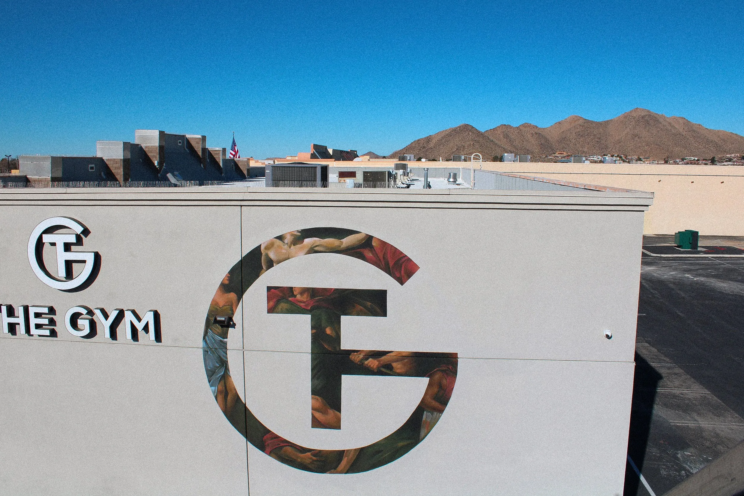 Exterior view of a gym called